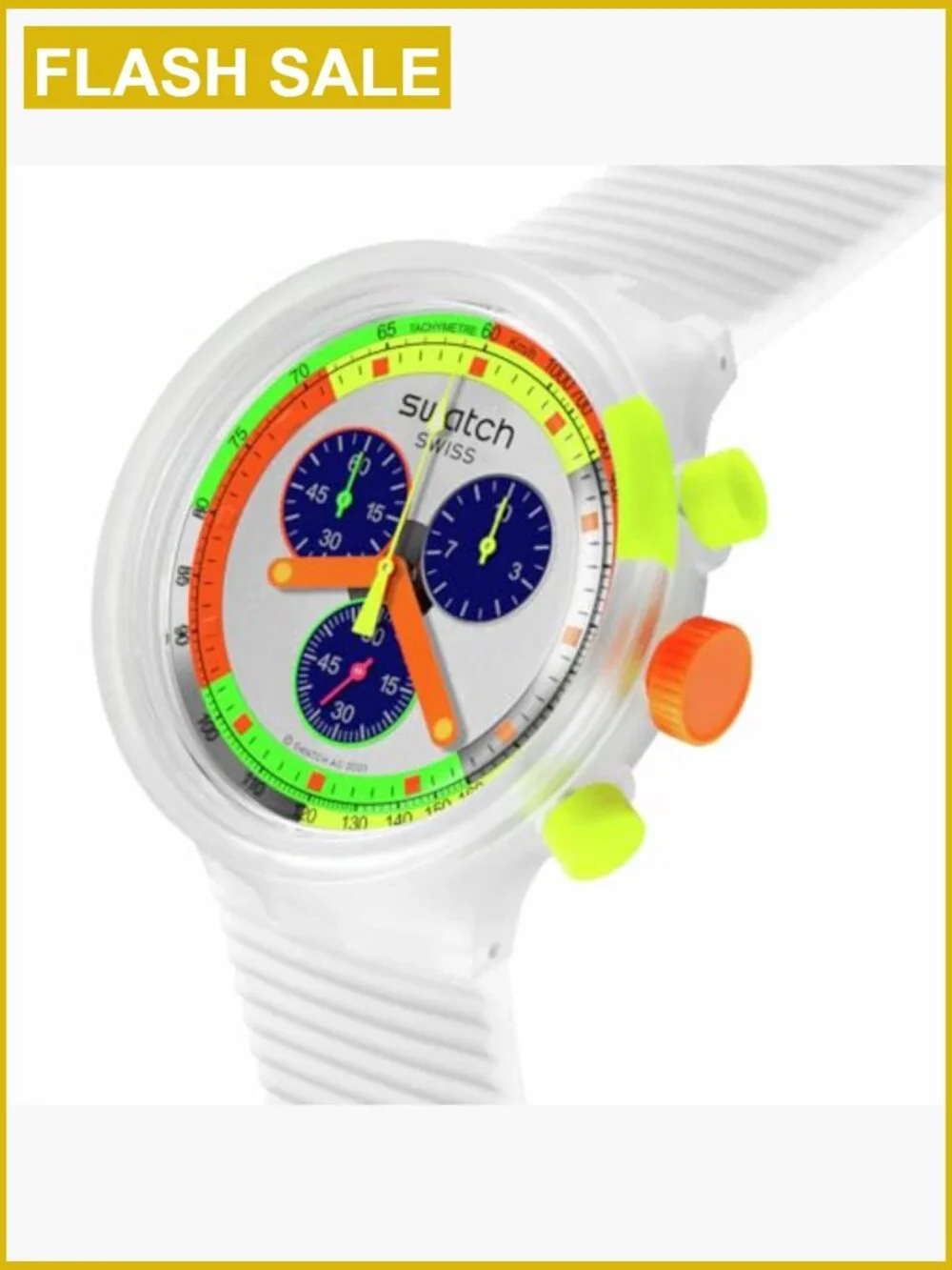 Swatch Big Bold Chrono Unisex 47mm Quartz Watch